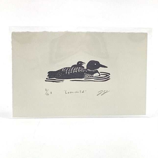 Loonchild- Loon Eraser Art Print