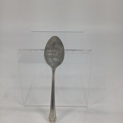 Plant marker "I Tried It Died"