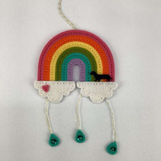 Rainbow bridge ornament