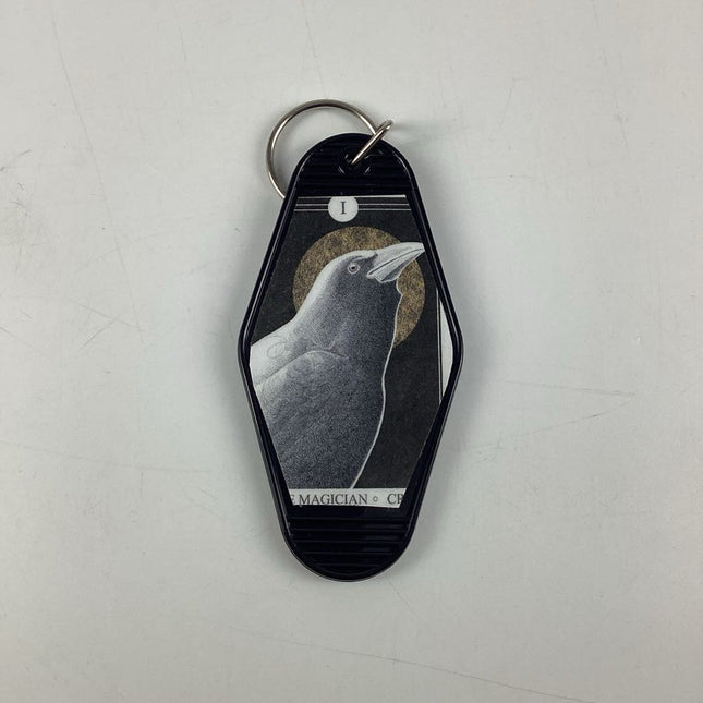 The Avian Tarot Keychain (The Magician | Crow)