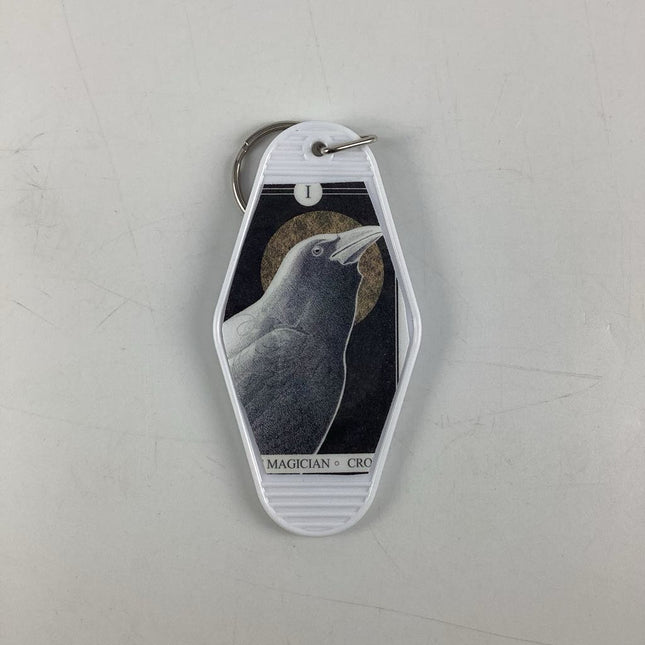 The Avian Tarot Keychain (The Magician | Crow)