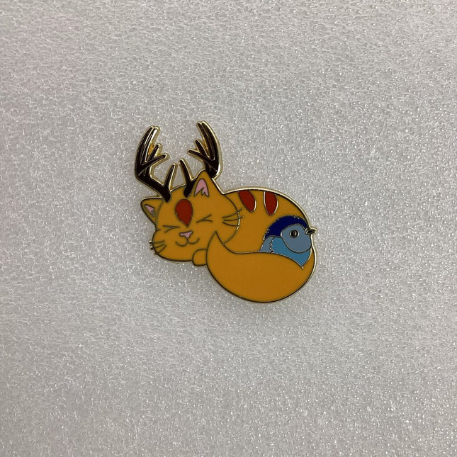 Enamel Pin - Cat Druid