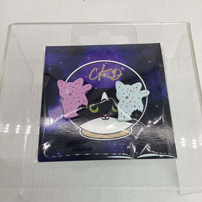 Enamel Pin - Cookie Cat Pair