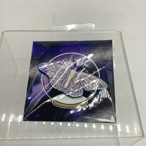 Enamel Pin - White Butterfly