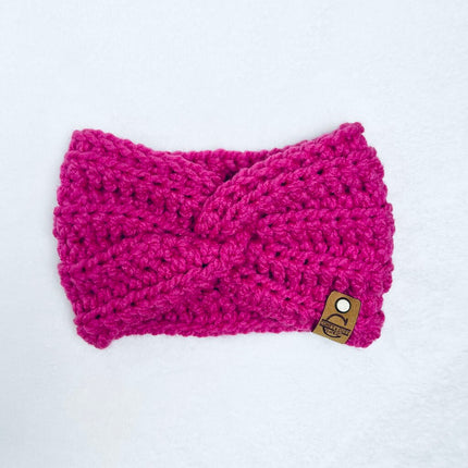 Twisted Headband - Fuchsia