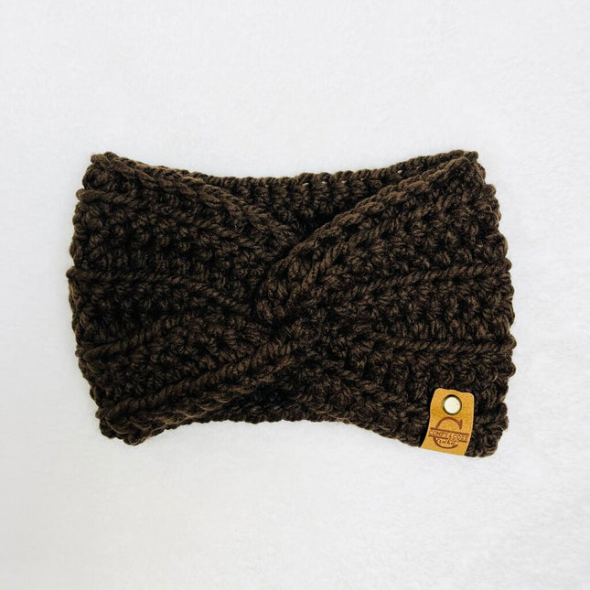 Twisted Headband - Chocolate