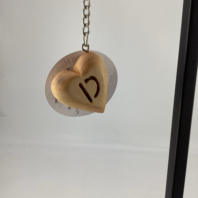 Keychain, Heart Initial D