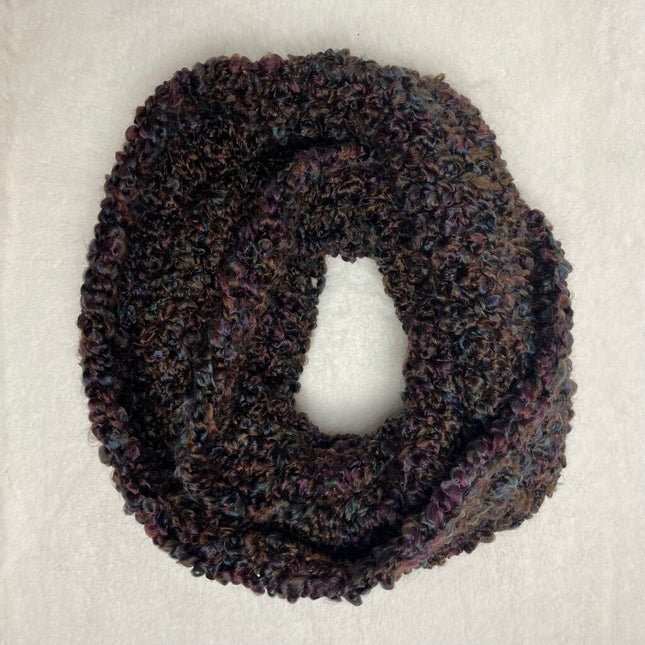 Chunky Infinity Scarf - Midnight Gems