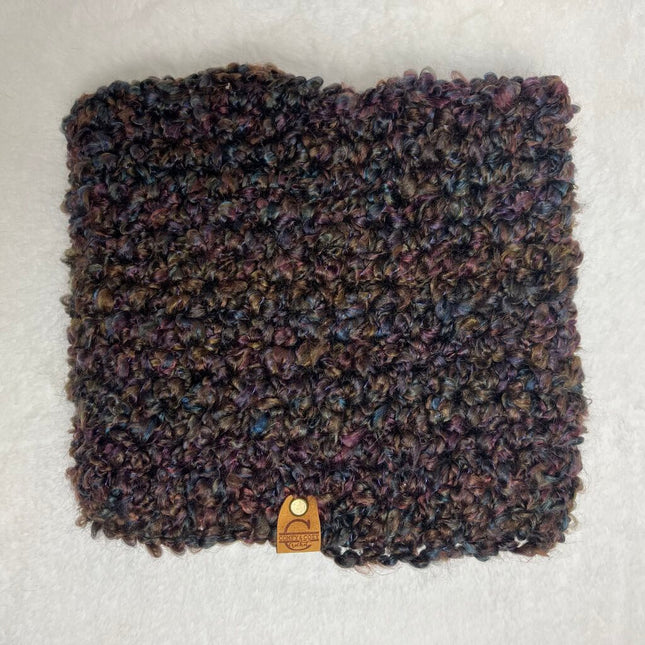 Chunky Infinity Scarf - Midnight Gems