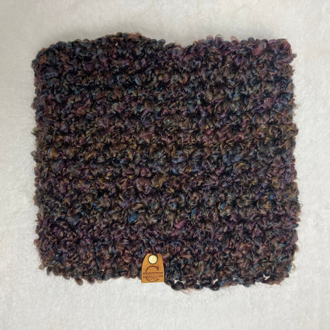 Chunky Infinity Scarf - Midnight Gems