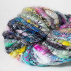 Pastels teal, pink, blue purple pink