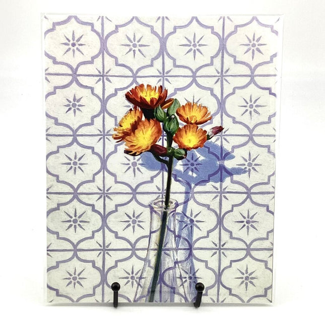 Hawkweed & Tile 8x10 Art Print