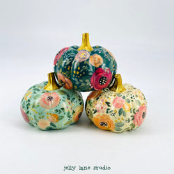 FLORAL PUMPKIN - view 3