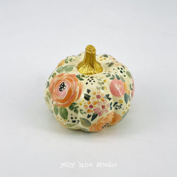 FLORAL PUMPKIN - view 1