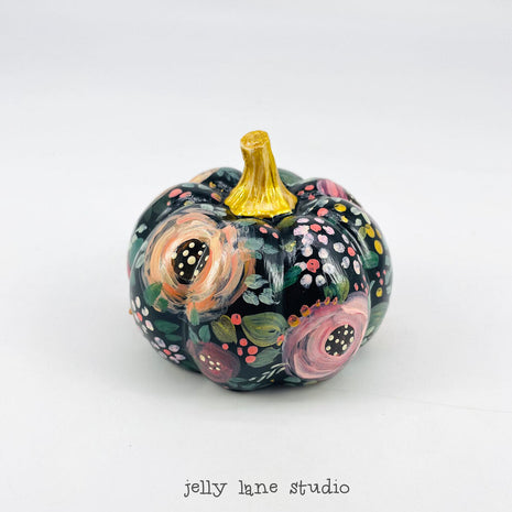 FLORAL PUMPKIN