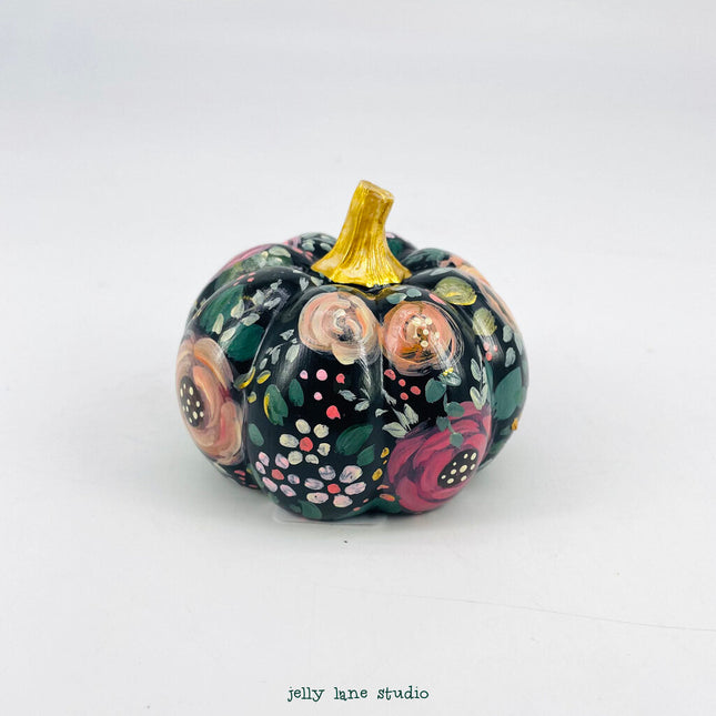 FLORAL PUMPKIN