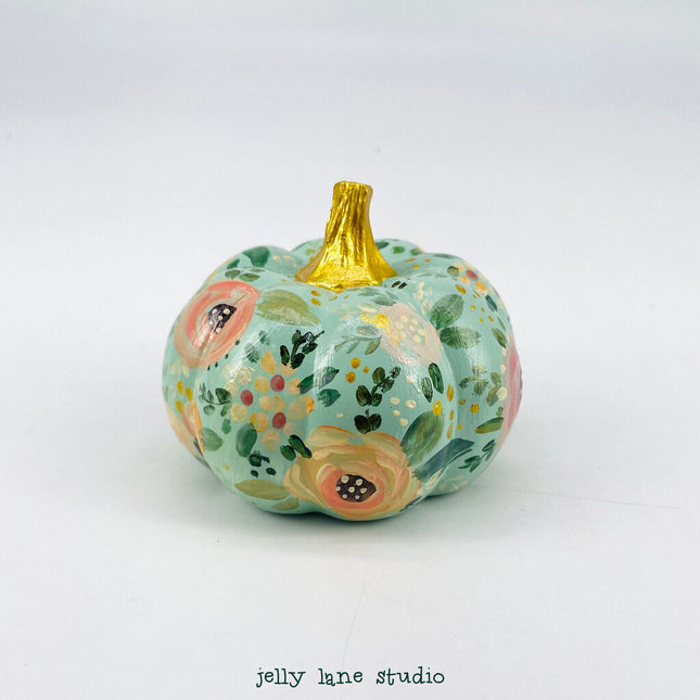 FLORAL PUMPKIN