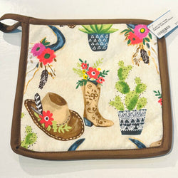 Potholder Southwest Pattern - view 1