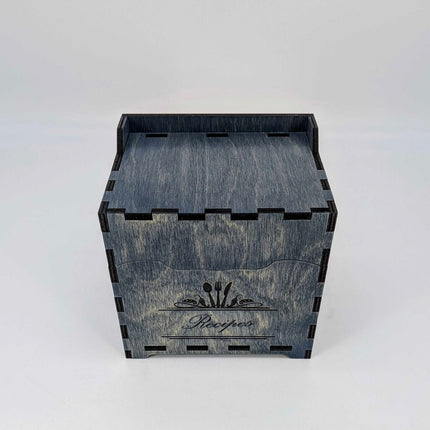 Recipe Box and 12 Divider