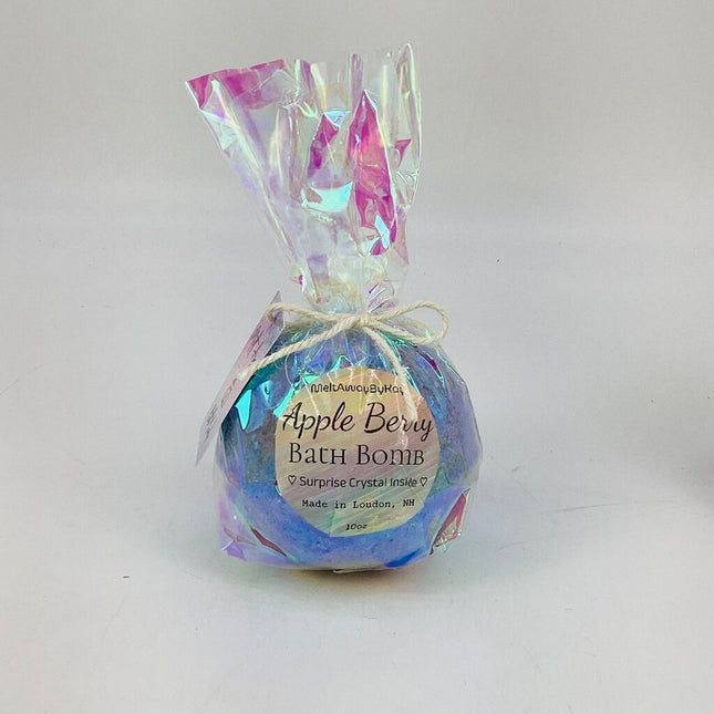 Apple Berry - Surprise Mini Crystal 10oz Bath Bomb
