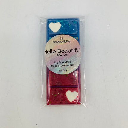 Hello Beautiful - Soy Wax Melt - Snap Bar