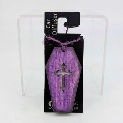 Car Diffuser - Coffin with Cross