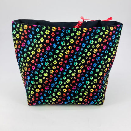 Car Utility Bag color paw print