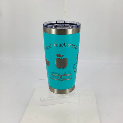 20 oz Teacher Teal