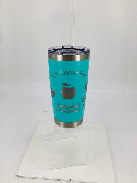 20 oz Teacher Teal