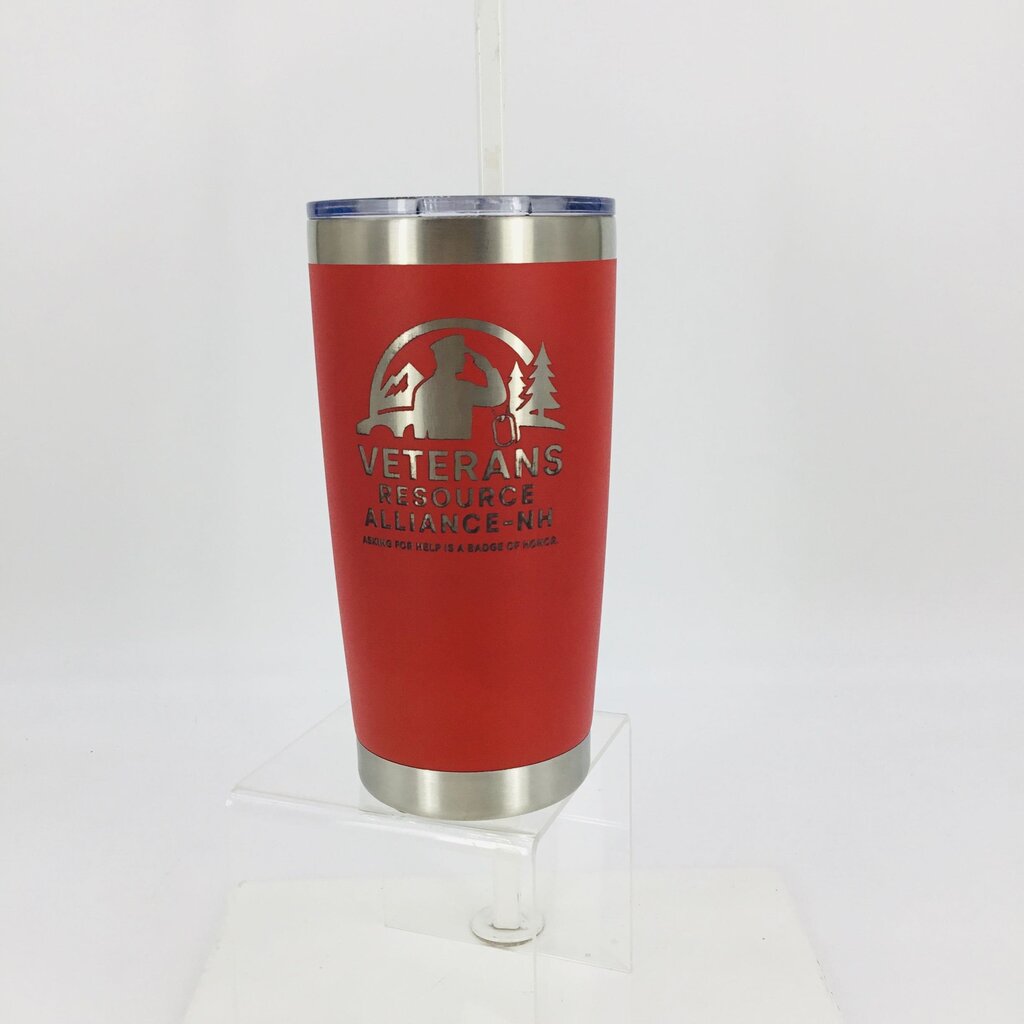 20 oz Veterans Resource Alliance NH Red