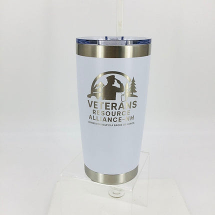 20 oz Veterans Resource Alliance NH White
