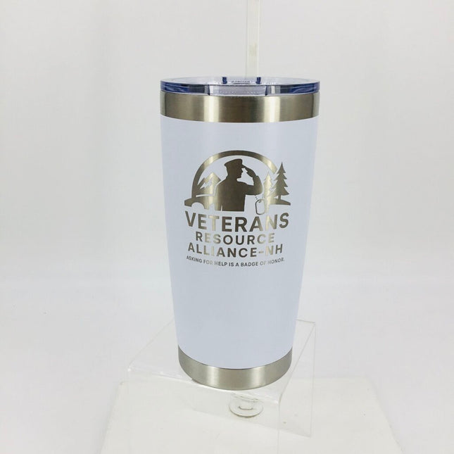 20 oz Veterans Resource Alliance NH White