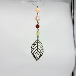 Upcycled jewelry ornament - view 1