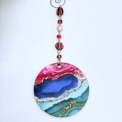 Upcycled jewelry ornament - view 2