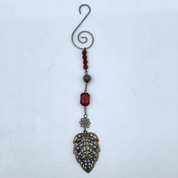 Upcycled jewelry ornament - view 2