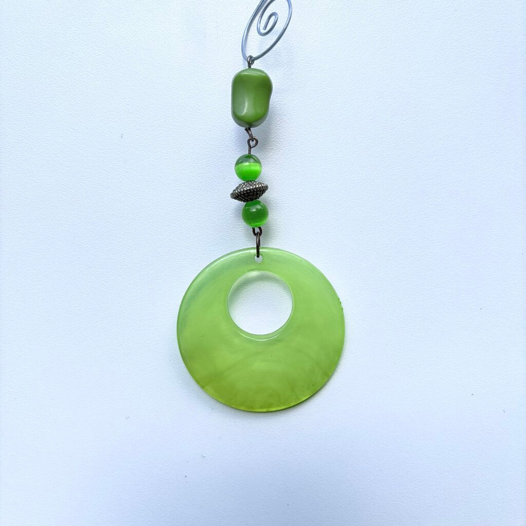 Upcycled jewelry ornament