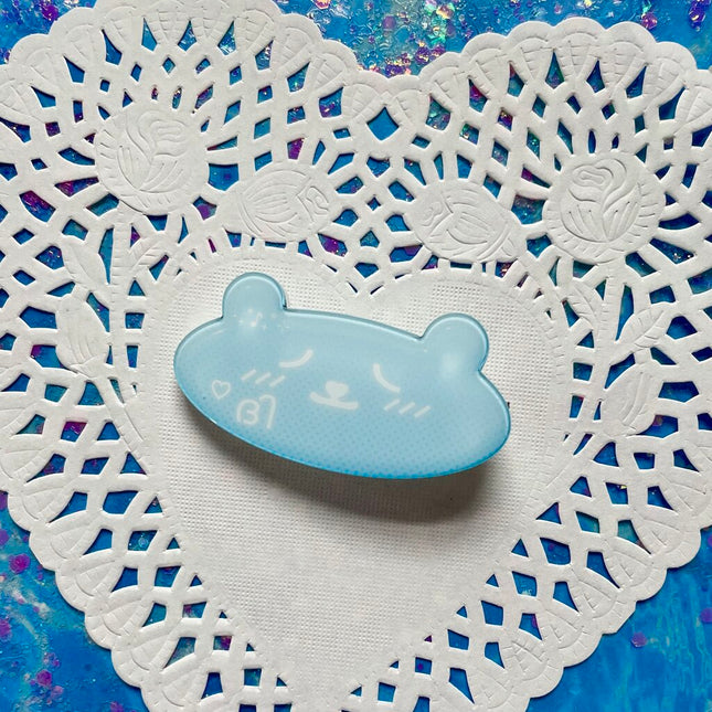Cyber Bear Hair Clip