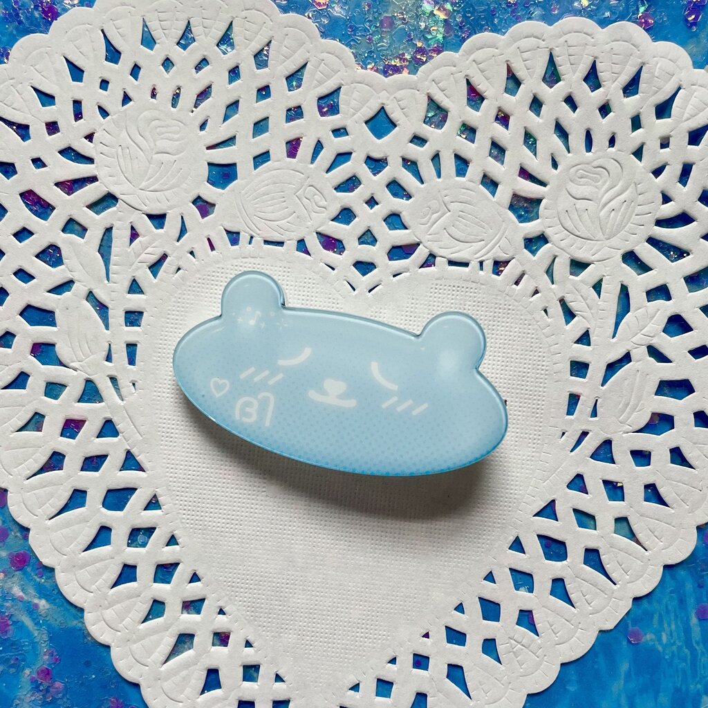 Cyber Bear Hair Clip