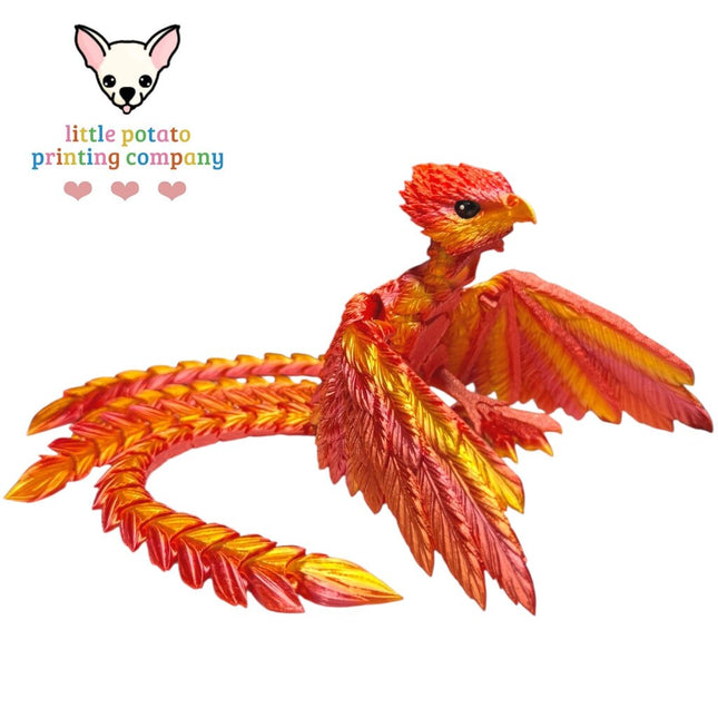 PHOENIX LG BRT RED/GOLD SILK GRADIENT (IMAGINA.3D)