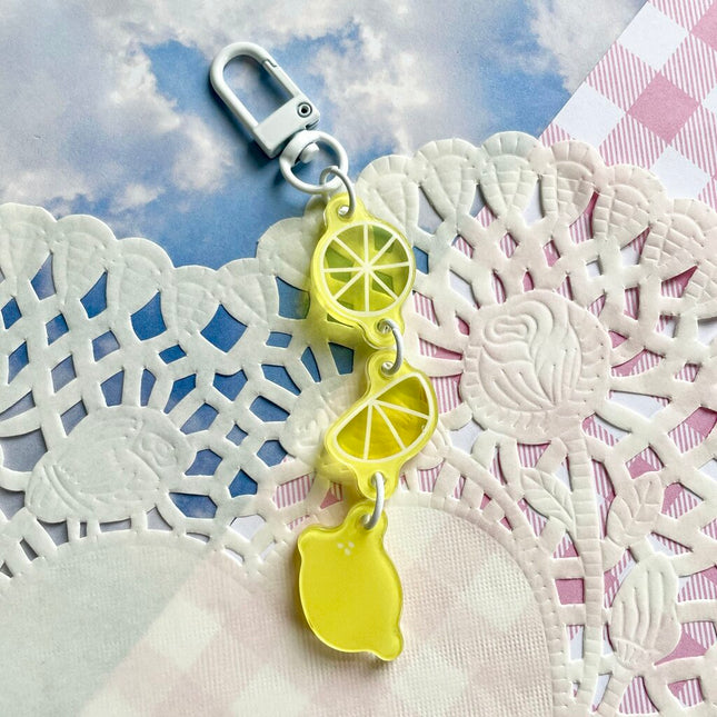 Lemon Keychain