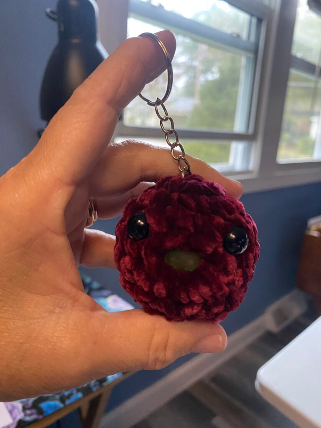 blob ball keychain