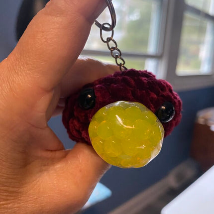blob ball keychain