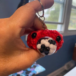 blob ball keychain - view 1