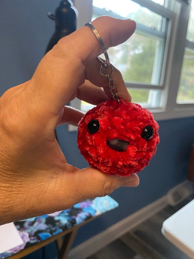 blob ball keychain