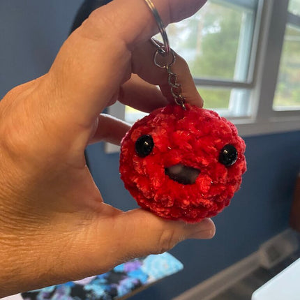 blob ball keychain