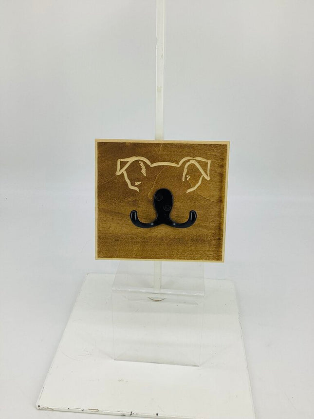 Dog Leash Hanger Brown
