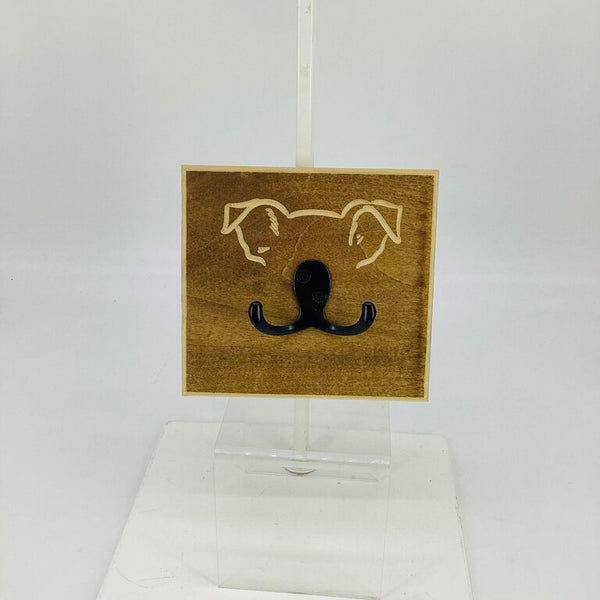 Dog Leash Hanger Brown