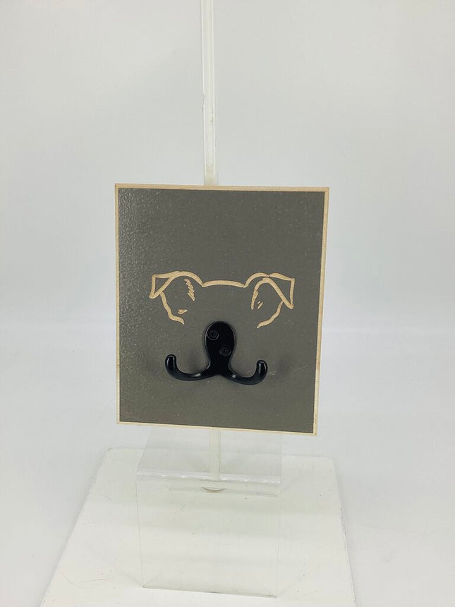 Dog Leash Hanger Gray