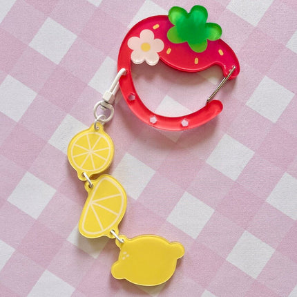 Strawberry Carabiner