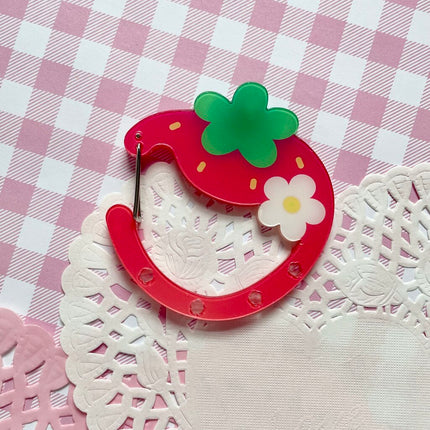 Strawberry Carabiner